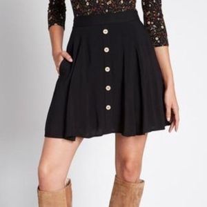 ModCloth You Sassy Thing Skater Skirt - Large